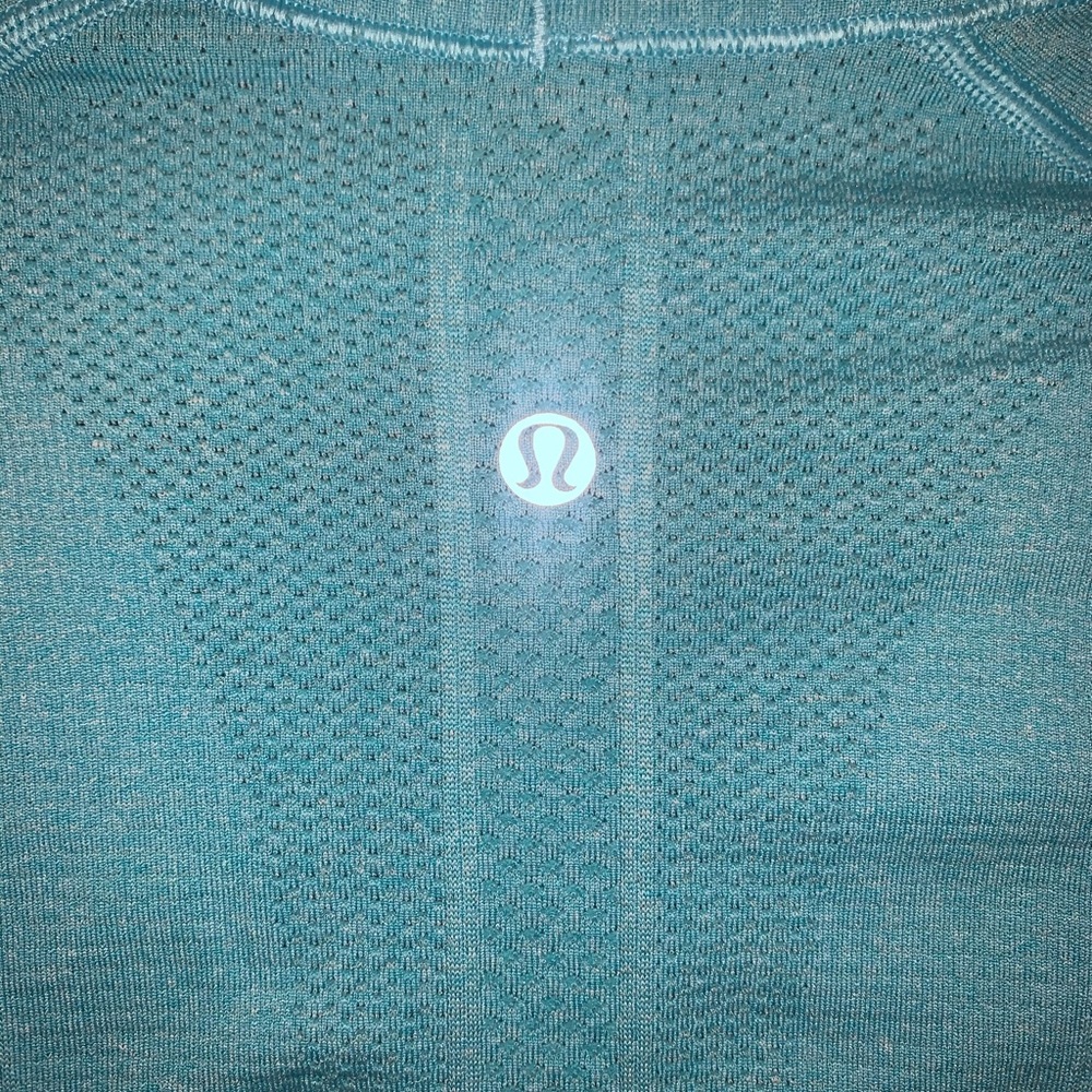 Light Blue Classic Lululemon Top - Picture 2 of 2